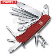 Charger l&#39;image dans la galerie, Victorinox Work Champ Rouge Couteaux Multi-Fonctions