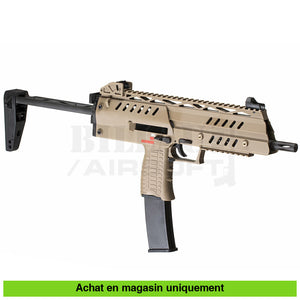 WE SMG-8 GBBR Tan (HK MP7) répliques d’épaule airsoft GBBR