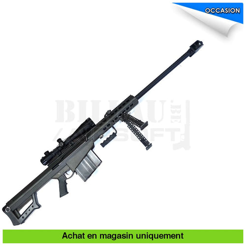 Aeg Barrett M82A1 Custom Socom Gear Répliques Airsoft Dépaule (Occasion)