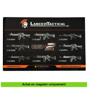 Aeg Kit Complet Lancer Tactical Lt-19 G2 M4 Keymod 10 # Lk9016 Répliques Dépaule Airsoft
