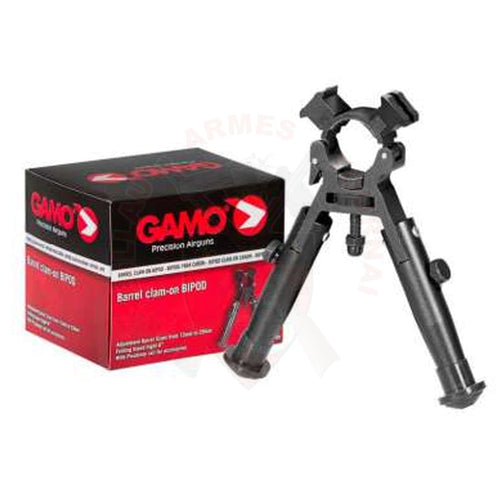 Bipied Gamo Pour Fixation Sur Diamètre (Canon) De 15 À 29Mm Pliant Et Extensible Bipieds Supports