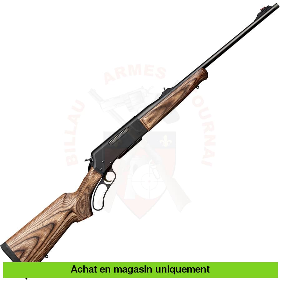 Carabine À Levier De Sous-Garde Browning Blr Lightweight Hunter Laminated Brown Threaded Cal. 308