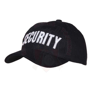 Casquette Security Noire