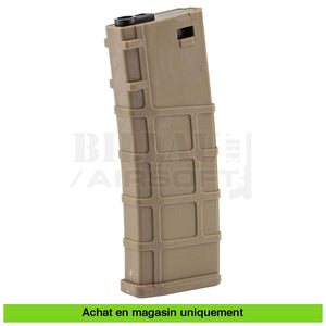 Chargeur Airsoft M4/m16 Midcap 200Cps Tan Type Magpul Chargeurs Aeg