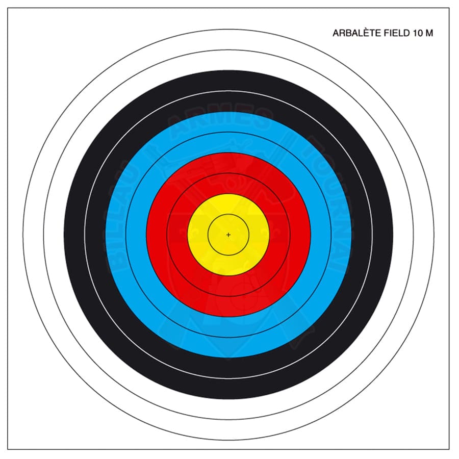 Cibles Arbalète Field 27X27Cm (100) Archerie