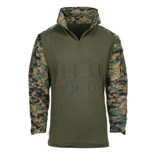 Charger l&#39;image dans la galerie, Combat Tactical Shirt Ubac 101 Inc + Coudières S / Digital Camo Shirts