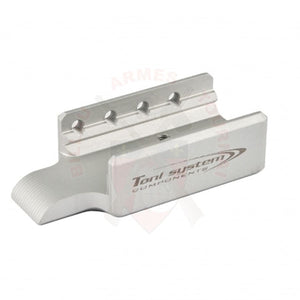 Contre-Poids Aluminium Toni System Pour Glock 17-22-24-31-34-35 Argenté Matériels De Compétition
