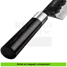 Charger l&#39;image dans la galerie, Couteau De Cuisine Samura Blacksmith Santoku Knife 182 Mm # Sam Sbl-0095 Couteaux