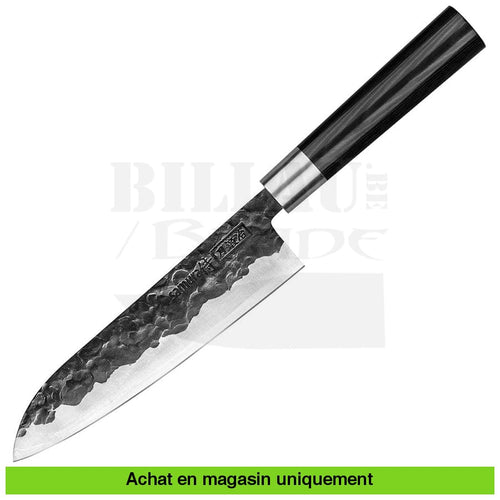 Couteau De Cuisine Samura Blacksmith Santoku Knife 182 Mm # Sam Sbl-0095 Couteaux