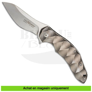 Couteau Pliant Fox Fx-302 Jens Anso Design Titane Couteaux Pliants Militaires