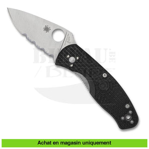 Couteau Pliant Spyderco Persistence Lightweight Black 8Cr13Mov Ce
#
Sp C136Psbk Couteaux Pliants