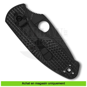 Couteau Pliant Spyderco Persistence Lightweight Black / 8Cr13Mov Pe

# Sp C136Pbbk Couteaux Pliants