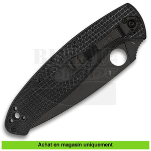 Couteau Pliant Spyderco Resilience Lightweight Black / 8Cr13Mov Pe

# Sp C142Psbbk Couteaux Pliants