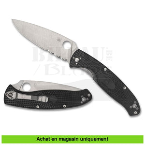 Couteau Pliant Spyderco Resilience Lightweight Black 8Cr13Mov Pe

# Sp C142Psbk Couteaux Pliants