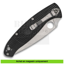 Charger l&#39;image dans la galerie, Couteau Pliant Spyderco Resilience Lightweight Black 8Cr13Mov Pe

# Sp C142Psbk Couteaux Pliants