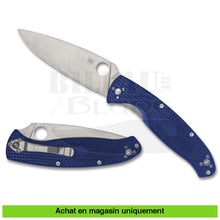 Charger l&#39;image dans la galerie, Couteau Pliant Spyderco Resilience Lightweight Blue Cpm S35Vn Pe
#
Sp C142Pbl Couteaux Pliants