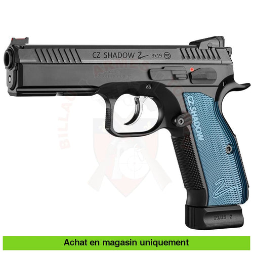 Cz Shadow 2 Blue 9Mm Armes De Poing À Feu