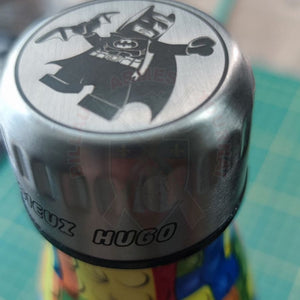 Gravure Laser Gourde Lego Batman & Découpe