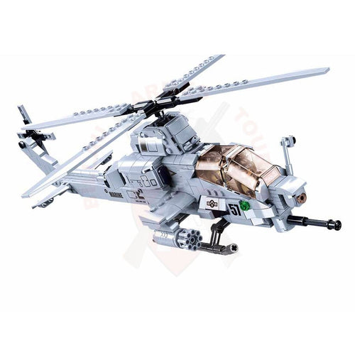 Kit Complet Sluban Hélicoptère Cobra Jouets