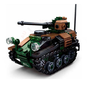 Kit Complet Sluban Tank Léger Camo Jouets