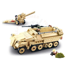 Charger l&#39;image dans la galerie, Kit Complet Sluban Ww2 Half Track Jouets