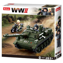 Charger l&#39;image dans la galerie, Kit Complet Sluban Ww2 Tank Destroyer Jouets