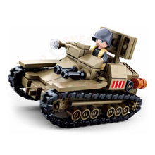 Charger l&#39;image dans la galerie, Kit Complet Sluban Ww2 Tank Italien Petit Jouets