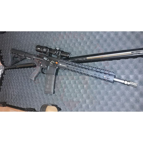 Montage Lunette Hawke 1-4X24 Sur Schmeisser .223 Rem & Réglage Optiques