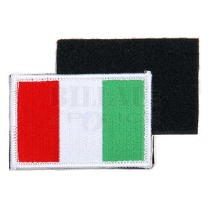 Patch Brodé Drapeau Italie Full Color Patchs Brodés