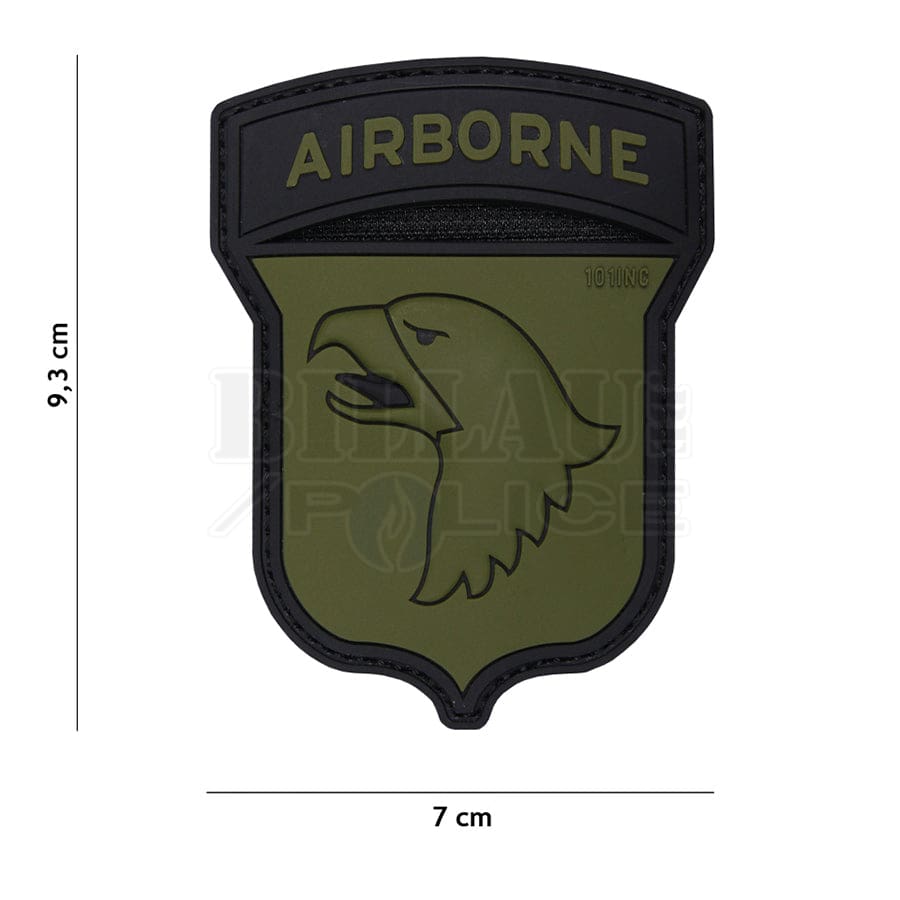 Patch Pvc 3D 101St Airborne Od Patchs