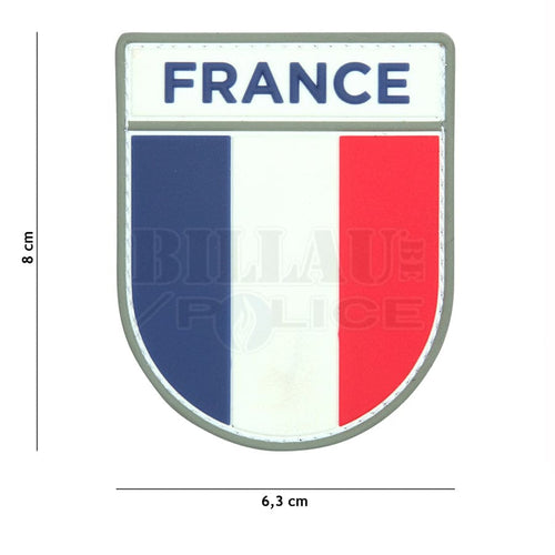 Patch Pvc 3D Blason France Armée Française Patchs