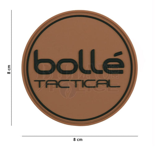 Patch Pvc 3D Bollé Tactical Brown Patchs