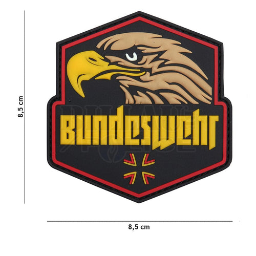 Patch Pvc 3D Bundeswehr Full Color Patchs