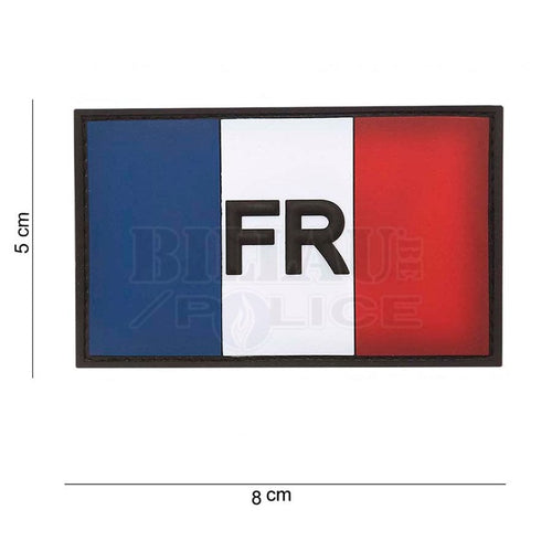 Patch Pvc 3D Drapeau France Fr Full Color Patchs