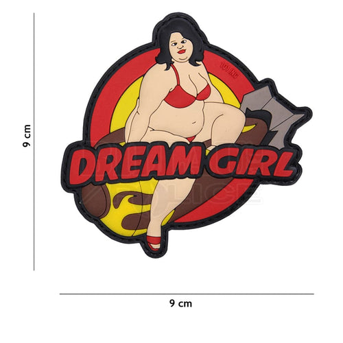 Patch Pvc 3D Dream Girl Patchs