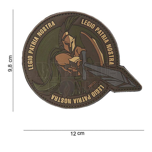 Patch Pvc 3D Legio Patria Nostra Multicam Patchs