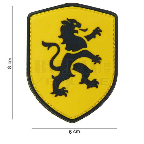 Patch Pvc 3D Lion Jaune Patchs