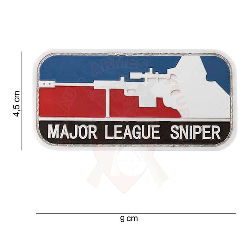 Patch Pvc 3D Major League Sniper Full Color Patchs