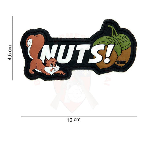 Patch Pvc 3D Nuts Full Color Patchs