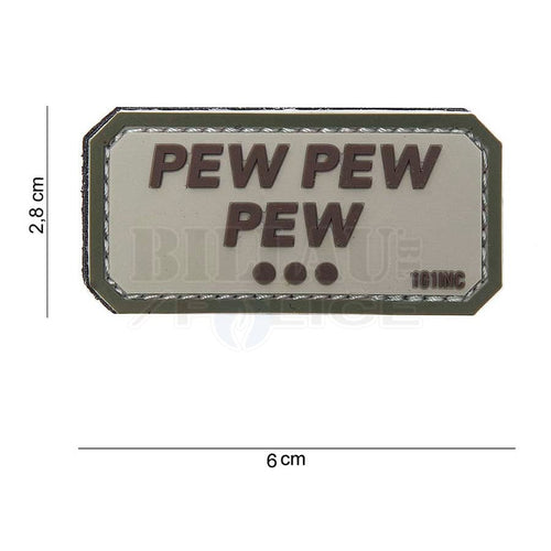 Patch Pvc 3D Pew Multicam Patchs