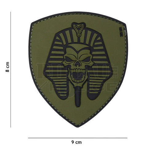 Patch Pvc 3D Skull Pharaon Od Patchs