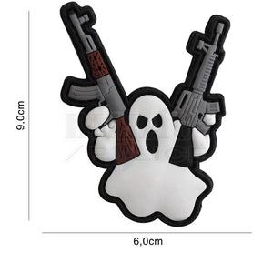 Patch Pvc 3D Terror Ghost Full Color Patchs