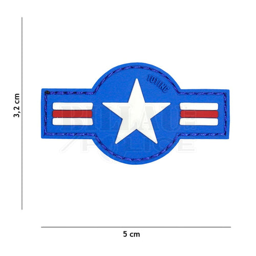 Patch Pvc 3D Us Airforce Full Color Patchs