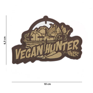 Patch Pvc 3D Vegan Hunter Coyote Patchs