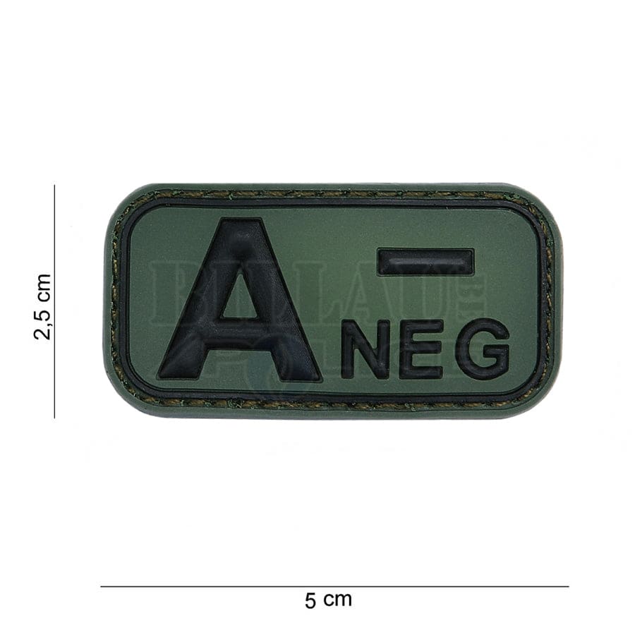 Patch Pvc Bloodtype A Neg Od Patchs