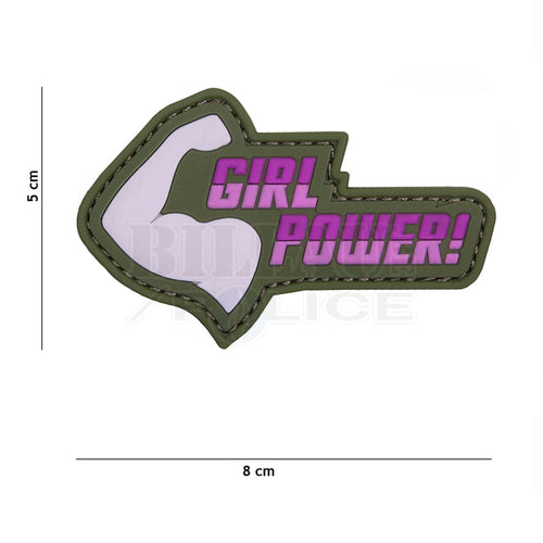 Patch Pvc Girl Power Od Rose Patchs
