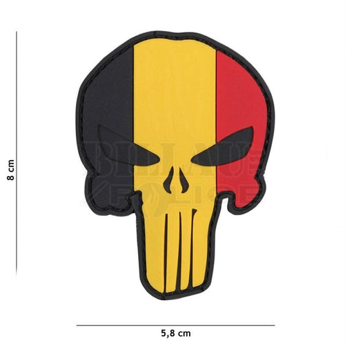 Patch Pvc Punisher Be # 444130-5296 Patchs