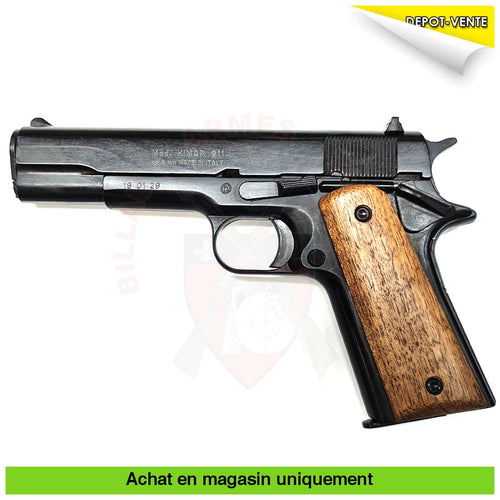 Pistolet À Blanc Kimar 911 (Colt 1911) Noir 8Mm Pistolets (Dépôt-Vente)