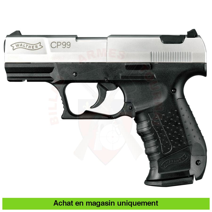 Pistolet À Plombs Co2 Walther Cp99 Biton 4.5Mm Armes De Poing