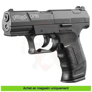 Pistolet À Plombs Co2 Walther Cp99 Noir 4.5Mm Armes De Poing
